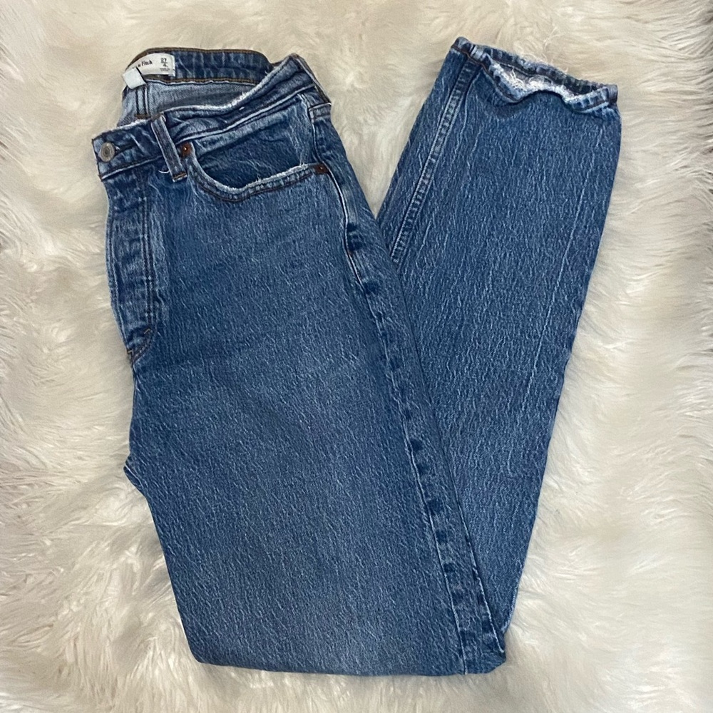 Abercrombie Curve Love Dad Jeans 💕